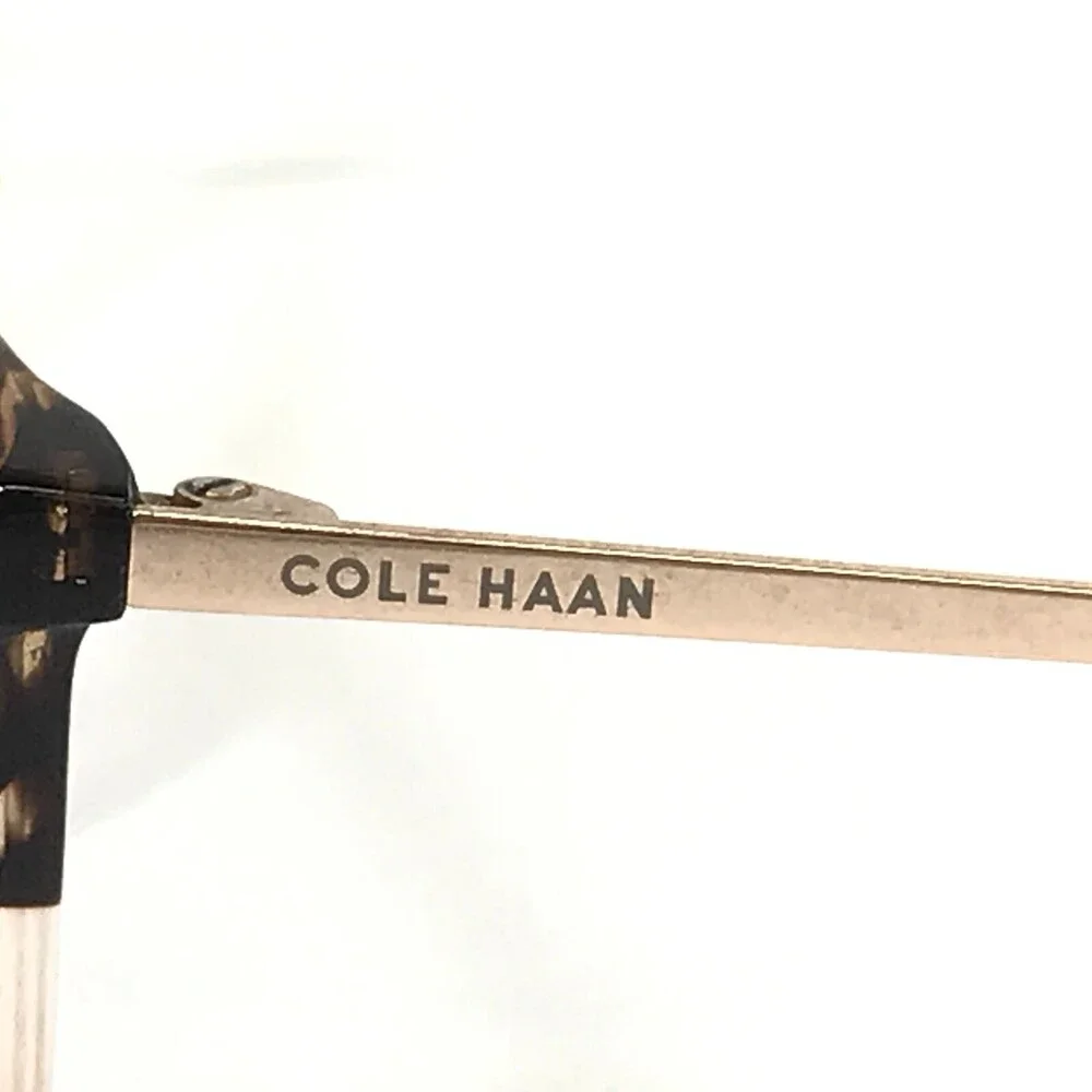 Cole Haan Eyeglasses Frames CH5039 215 TORTOISE Pink Gold Cat Eye 53-16-140